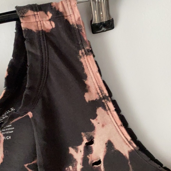 One of a kind AE bleach dyed tank top - Picture 7 of 9